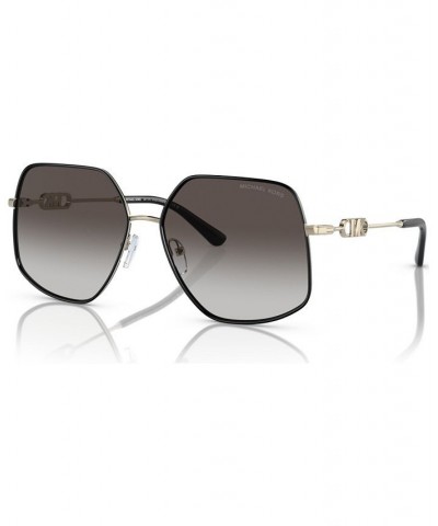 Women's Sunglasses Empire Butterfly Light Gold-Tone/Black $27.45 Womens