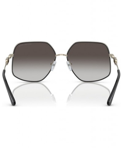 Women's Sunglasses Empire Butterfly Light Gold-Tone/Black $27.45 Womens