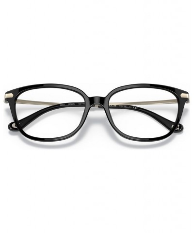 Women's Pillow Eyeglasses HC618554-O Black $47.25 Womens