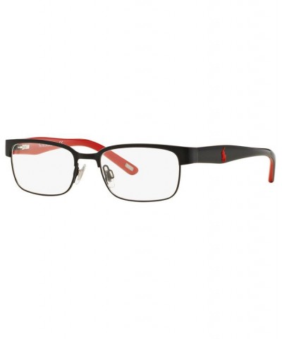 Polo Prep PP8036 Unisex Rectangle Eyeglasses Navy $26.52 Unisex