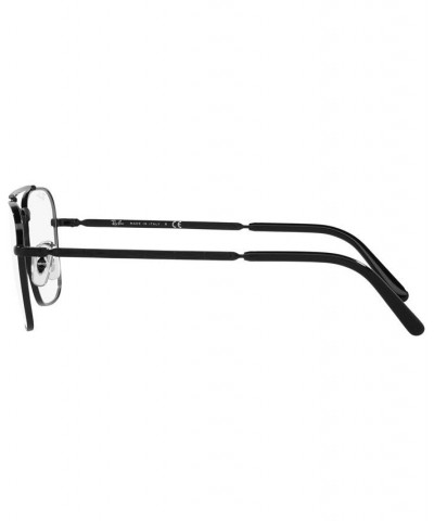 RB3636V New Caravan Unisex Square Eyeglasses Black $44.75 Unisex