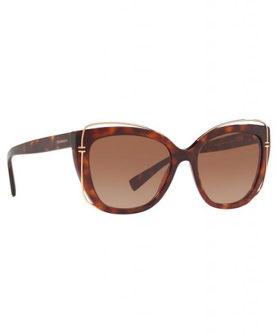 Sunglasses TF4148 54 HAVANA/BROWN GRADIENT $82.40 Unisex