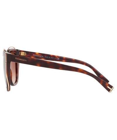 Sunglasses TF4148 54 HAVANA/BROWN GRADIENT $82.40 Unisex