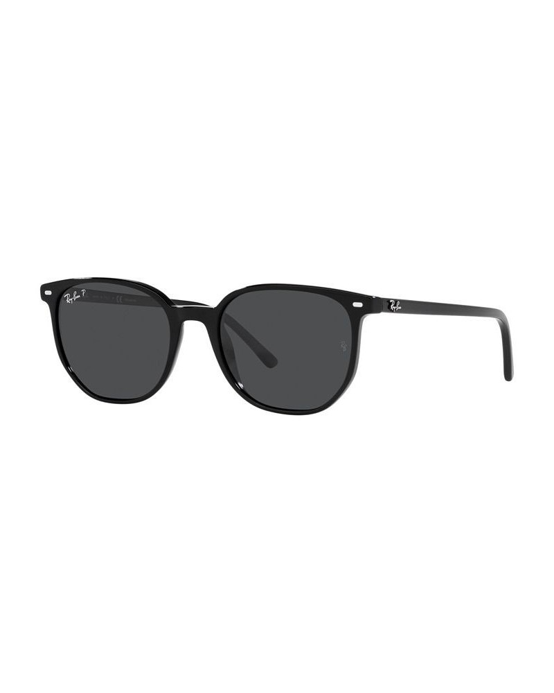 Unisex Polarized Sunglasses RB2197 ELLIOT 52 Black $44.73 Unisex