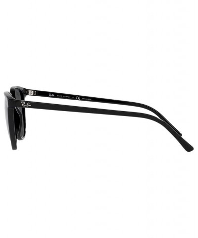 Unisex Polarized Sunglasses RB2197 ELLIOT 52 Black $44.73 Unisex