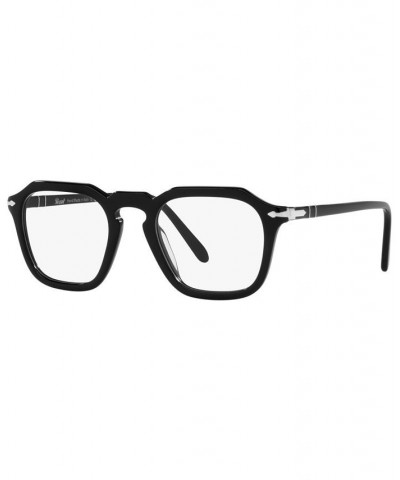 PO3292V Unisex Square Eyeglasses Caffe $88.29 Unisex