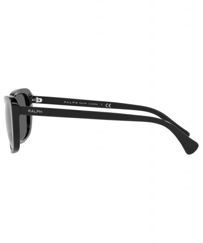 Women's Sunglasses RA5283 55 Shiny Black $20.64 Womens