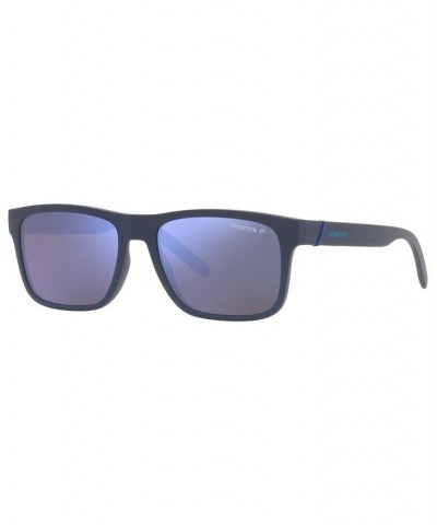 Unisex Polarized Sunglasses AN4298 BANDRA 55 Transparent Gray $28.00 Unisex