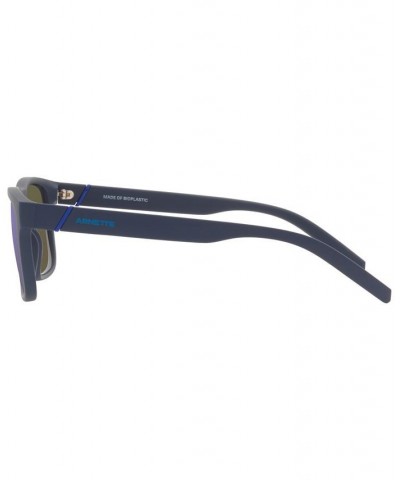 Unisex Polarized Sunglasses AN4298 BANDRA 55 Transparent Gray $28.00 Unisex