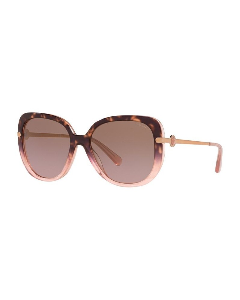 Women's Sunglasses HC8320 55 Rose Tortoise Gradient $30.60 Womens