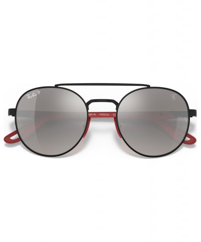 RB3696M Scuderia Ferrari Collection 51 Unisex Polarized Sunglasses Silver-Tone $40.00 Unisex