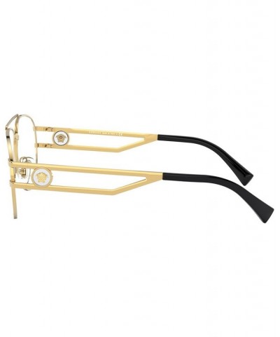 VE1269 Men's Pilot Eyeglasses Gold-Tone $74.14 Mens