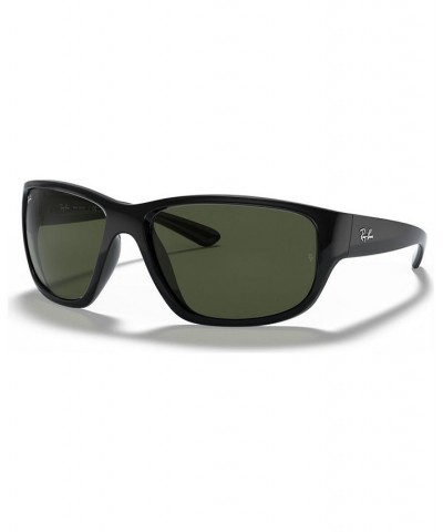 Men's Sunglasses RB4300 63 Black/Green $27.18 Mens