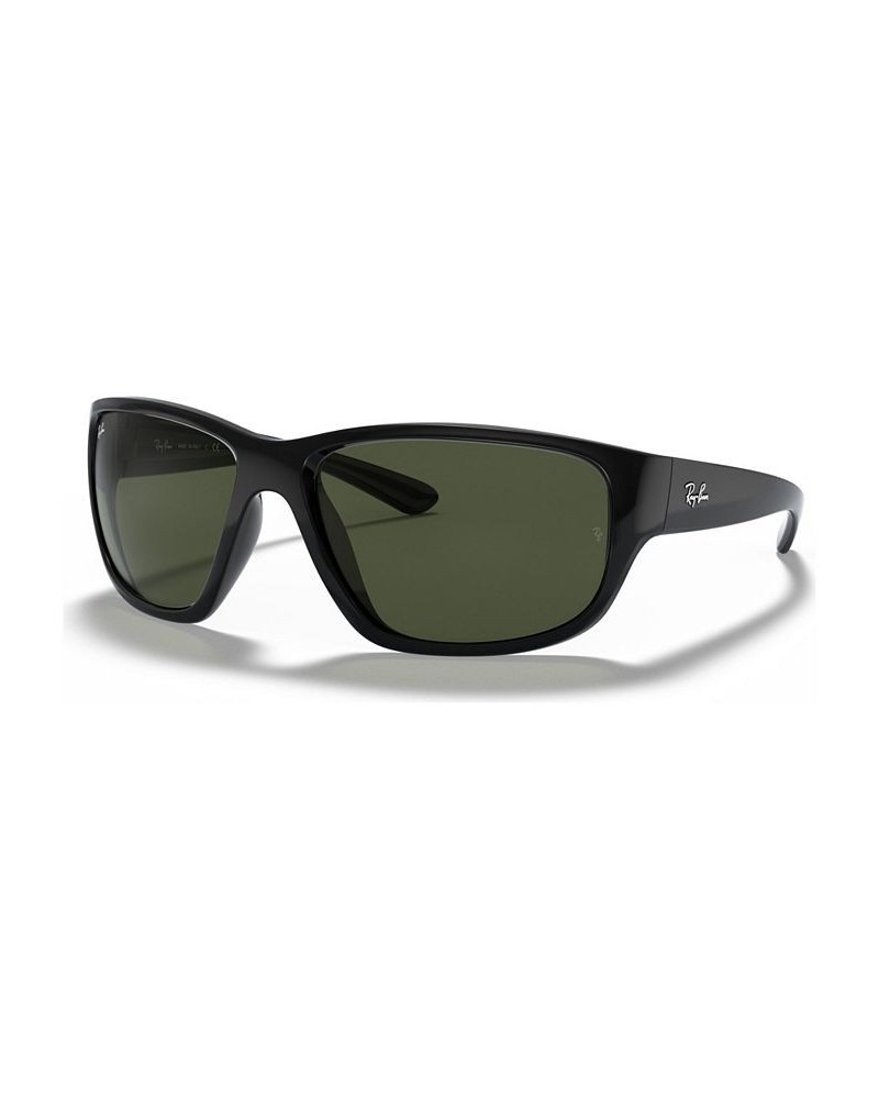 Men's Sunglasses RB4300 63 Black/Green $27.18 Mens