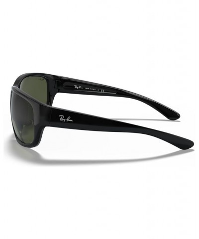 Men's Sunglasses RB4300 63 Black/Green $27.18 Mens