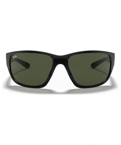 Men's Sunglasses RB4300 63 Black/Green $27.18 Mens