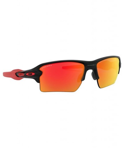 NFL Collection Sunglasses Kansas City Chiefs OO9188 59 FLAK 2.0 XL KC MATTE BLACK/PRIZM RUBY $51.00 Unisex