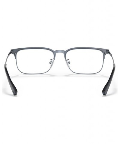 HC5121 Men's Rectangle Eyeglasses Matte Light Gold-Tone/Matte Black $35.28 Mens