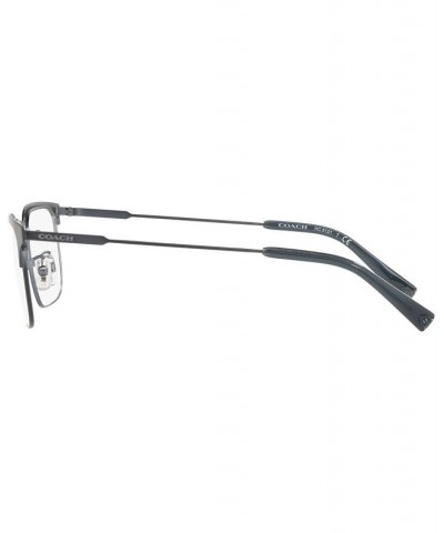 HC5121 Men's Rectangle Eyeglasses Matte Light Gold-Tone/Matte Black $35.28 Mens