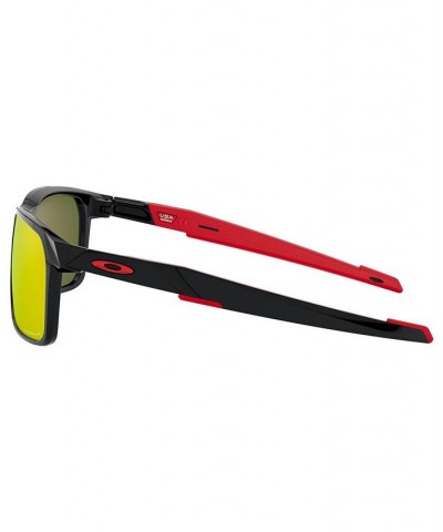 PORTAL X Polarized Sunglasses OO9460 59 POLISHED BLACK/PRIZM DEEP H2O POLARIZED $24.53 Unisex