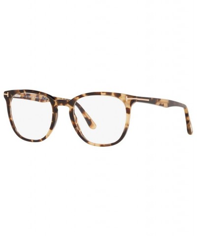 TR001009 Men's Square Eyeglasses Brown $72.45 Mens