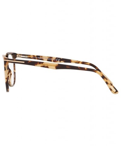 TR001009 Men's Square Eyeglasses Brown $72.45 Mens