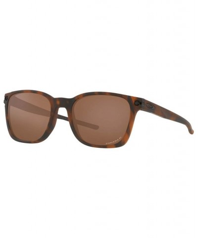 Men's Polarized Sunglasses OO9018 Ojector 55 Matte Brown Tortoise $25.44 Mens