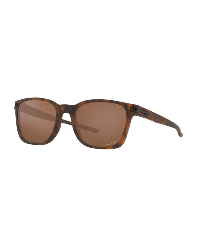 Men's Polarized Sunglasses OO9018 Ojector 55 Matte Brown Tortoise $25.44 Mens