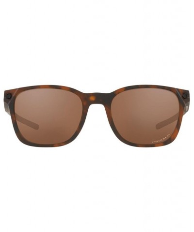 Men's Polarized Sunglasses OO9018 Ojector 55 Matte Brown Tortoise $25.44 Mens