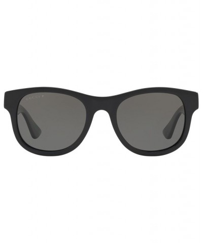 Men's Polarized Sunglasses GG0003SN 52 Black $113.40 Mens