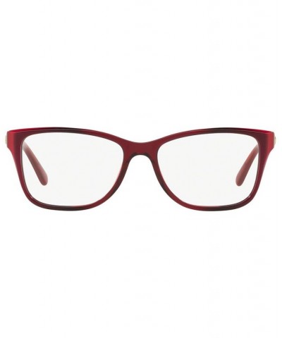 Women's Rectangle Eyeglasses HC612952-O Berry $23.52 Womens