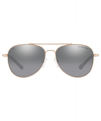 Polarized Sunglasses MK1045 56 SAN DIEGO Rose Gold/ Grey Mirror Gradient POLAR $41.70 Unisex