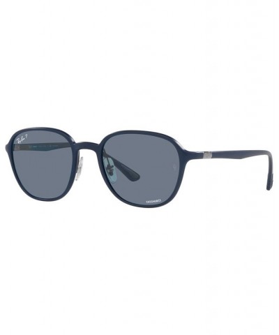 Unisex Polarized Sunglasses RB4341CH 51 Blue $20.80 Unisex
