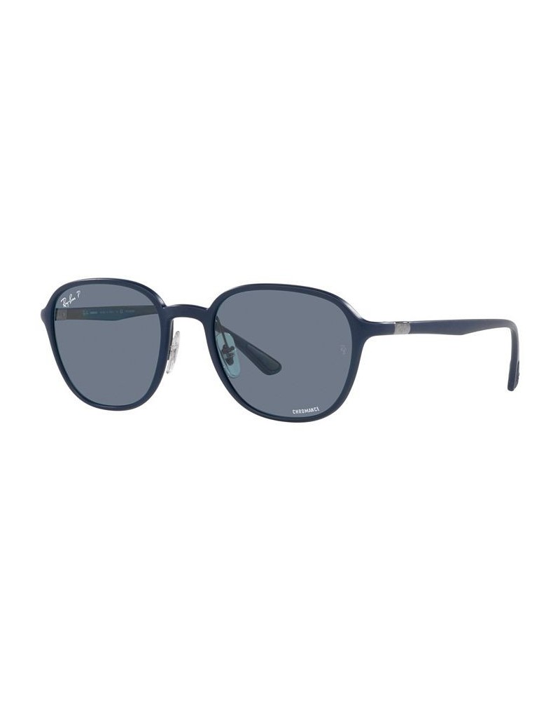 Unisex Polarized Sunglasses RB4341CH 51 Blue $20.80 Unisex