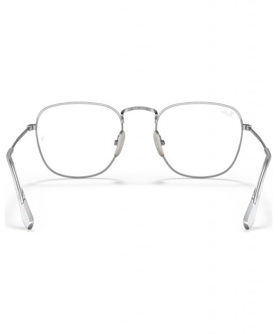 RX8157 Frank Titanium Optics Men's Square Eyeglasses Gunmetal $124.20 Mens