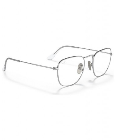 RX8157 Frank Titanium Optics Men's Square Eyeglasses Gunmetal $124.20 Mens