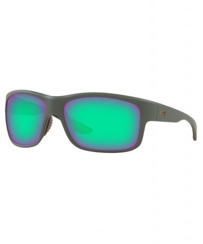 Men's Southern Cross Polarized Sunglasses BROWN MATTE/GREEN POLAR $64.17 Mens