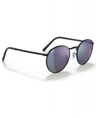 Unisex Sunglasses RB3637 NEW ROUND 50 Black $18.80 Unisex