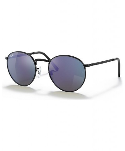 Unisex Sunglasses RB3637 NEW ROUND 50 Black $18.80 Unisex