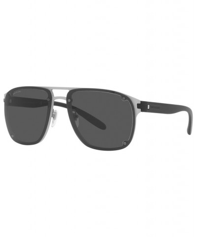 Men's Sunglasses BV5058 60 Matte Gunmetal Aluminium $96.81 Mens