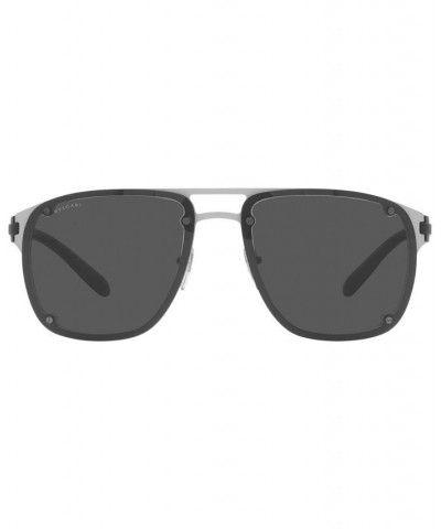 Men's Sunglasses BV5058 60 Matte Gunmetal Aluminium $96.81 Mens