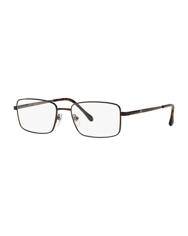 SF2271 Men's Rectangle Eyeglasses Black $27.60 Mens