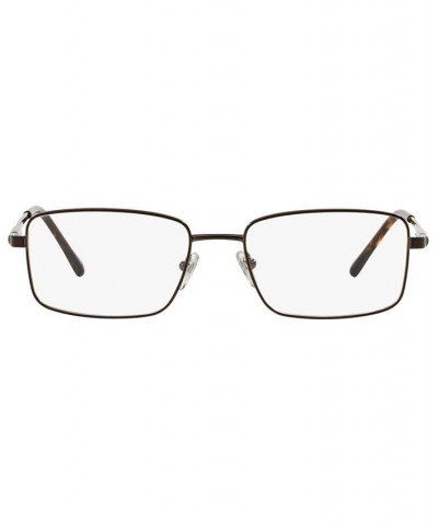 SF2271 Men's Rectangle Eyeglasses Black $27.60 Mens