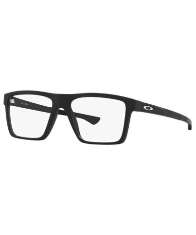 OX8167 Volt Drop Men's Square Eyeglasses Satin Black $50.96 Mens