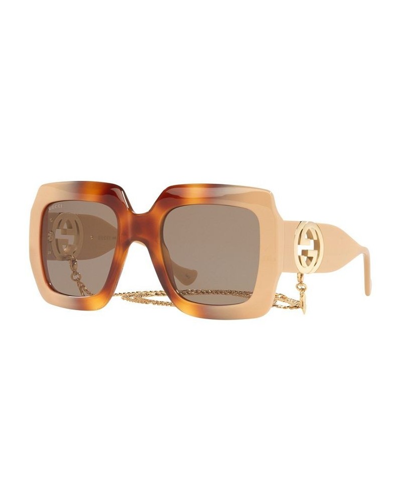 Women's Sunglasses GG1022S 54 Brown $119.70 Womens