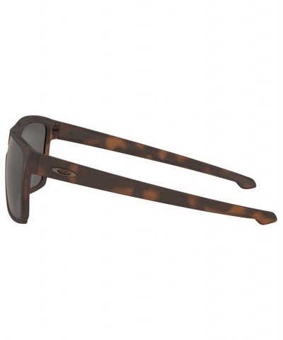 Men's Rectangle Sunglasses OO9341 57 Sliver Xl Tortoise $41.18 Mens