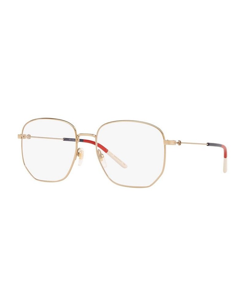 GG0396O002 Women's Pilot Eyeglasses Gold-Tone $156.00 Womens