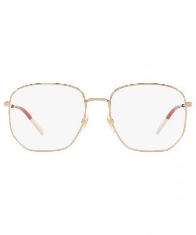 GG0396O002 Women's Pilot Eyeglasses Gold-Tone $156.00 Womens