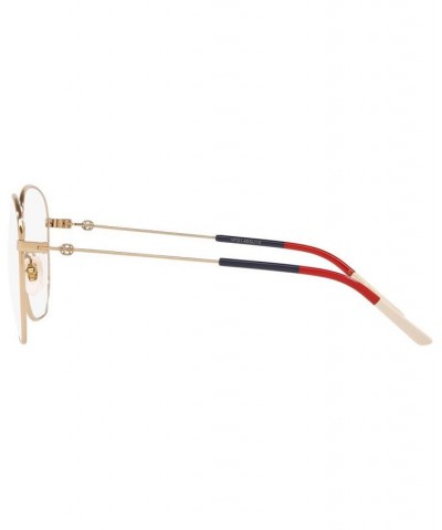 GG0396O002 Women's Pilot Eyeglasses Gold-Tone $156.00 Womens