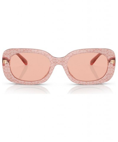 Women's Sunglasses HC8358U54-X Pink Transparent $25.62 Womens